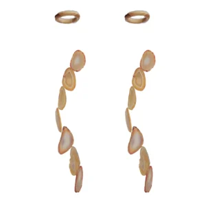 Móvil Decorativo de Ágata Natural – Grande