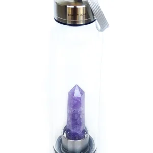 Botella de Cristal Amatista