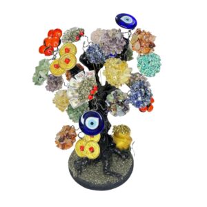 Arbolito de la Prosperidad con Minerales – Grande