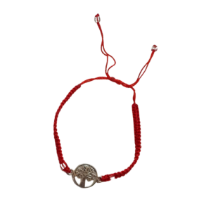 Pulseras Rojas con Arbol de la Vida