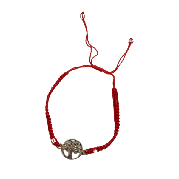 Pulseras Rojas con Arbol de la Vida