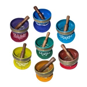 Set Cuencos Tibetanos de los 7 Chakras (Premium)